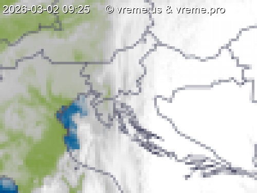 Oblačnost Slovenija