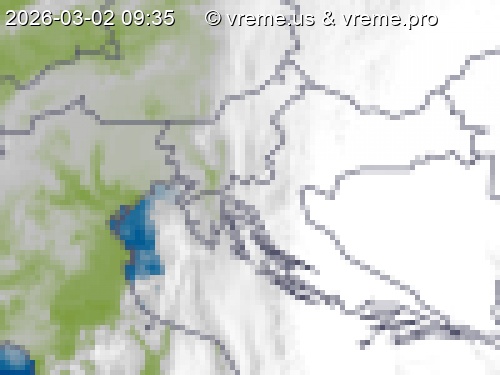 Oblačnost Slovenija