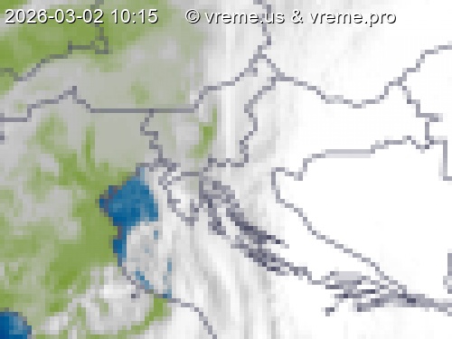 Oblačnost Slovenija