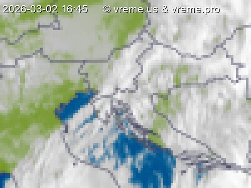 Oblačnost Slovenija