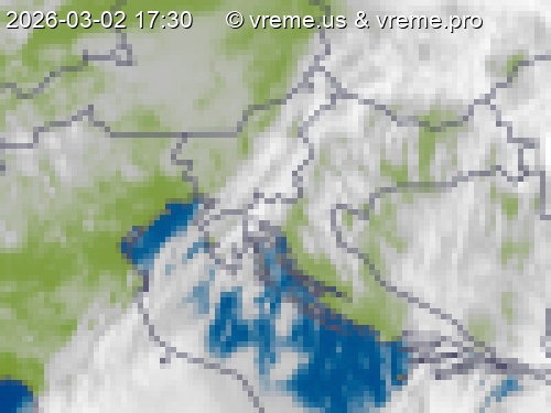 Oblačnost Slovenija