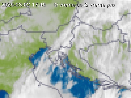 Oblačnost Slovenija