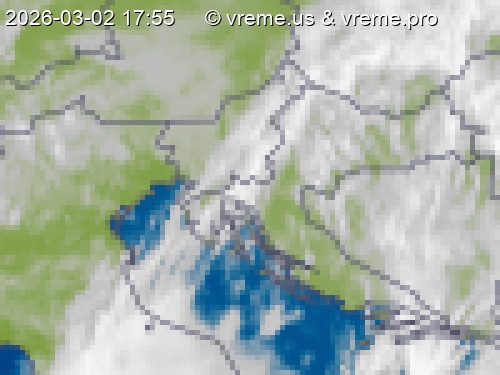 Oblačnost Slovenija