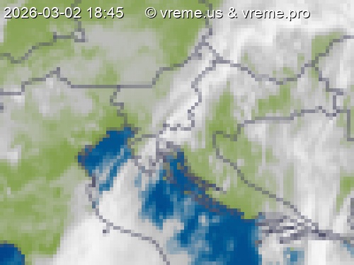 Oblačnost Slovenija