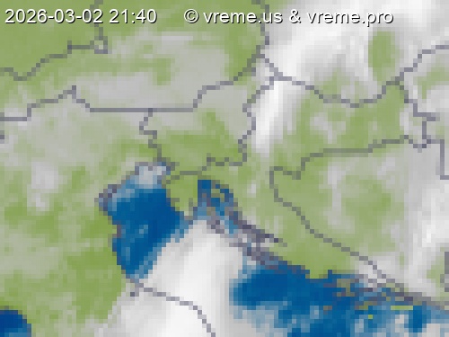 Oblačnost Slovenija