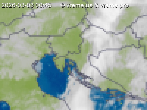Oblačnost Slovenija