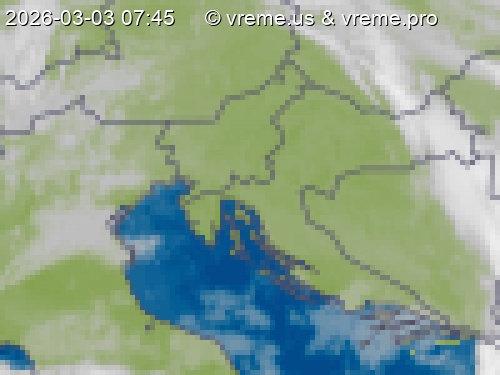 Oblačnost Slovenija