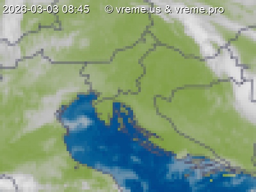 Oblačnost Slovenija