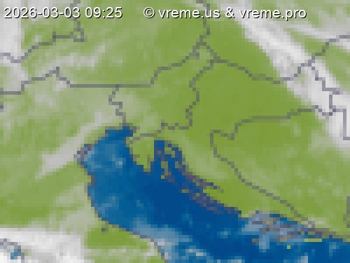 Oblačnost Slovenija