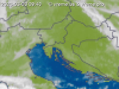 Oblačnost Slovenija