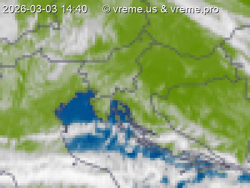 Oblačnost Slovenija