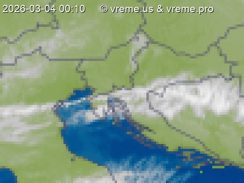 Oblačnost Slovenija