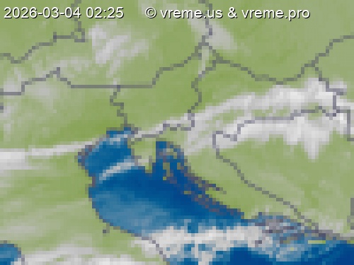 Oblačnost Slovenija