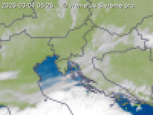 Oblačnost Slovenija