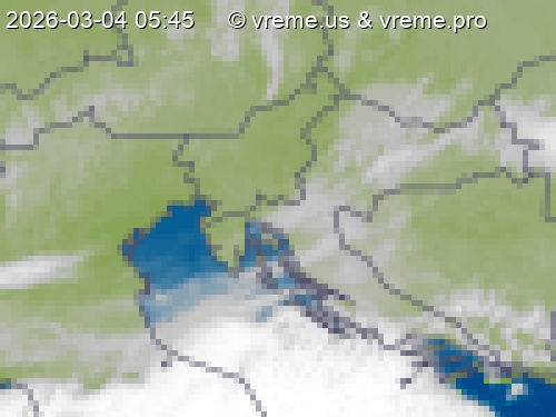 Oblačnost Slovenija