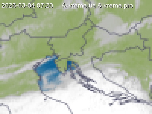 Oblačnost Slovenija