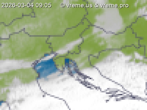 Oblačnost Slovenija