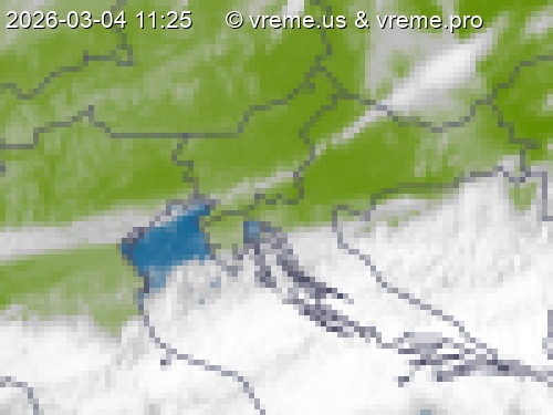 Oblačnost Slovenija