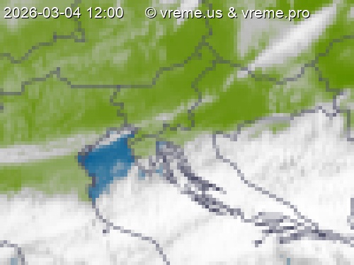 Oblačnost Slovenija