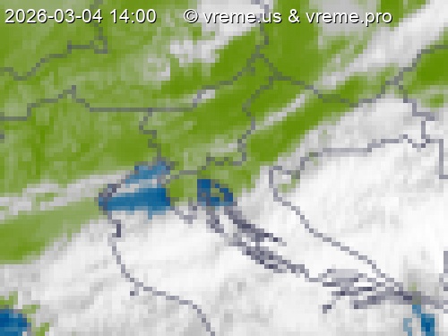 Oblačnost Slovenija