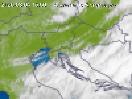 Oblačnost Slovenija