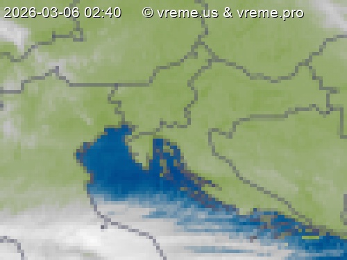 Oblačnost Slovenija