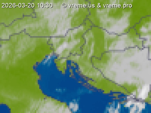 Oblačnost Slovenija