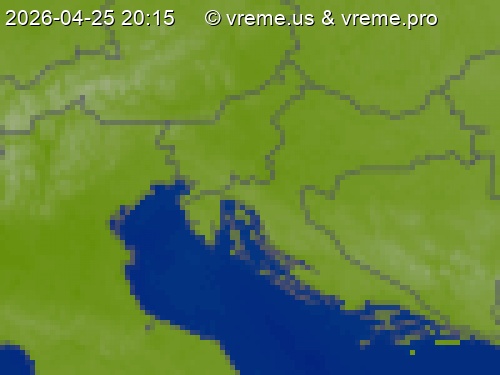 Oblačnost Slovenija