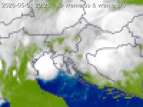 Oblačnost Slovenija
