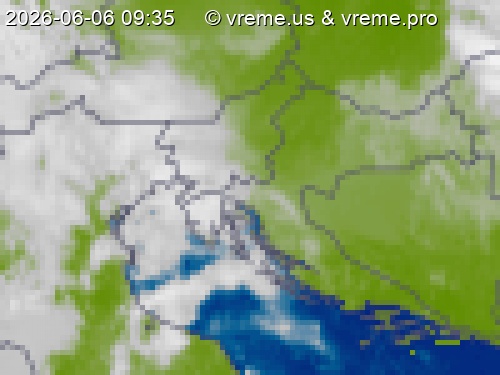 Oblačnost Slovenija