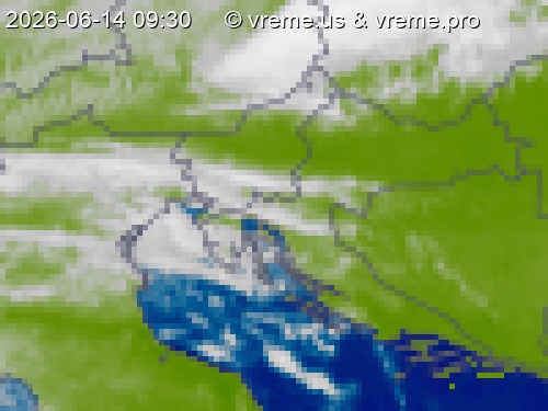 Oblačnost Slovenija