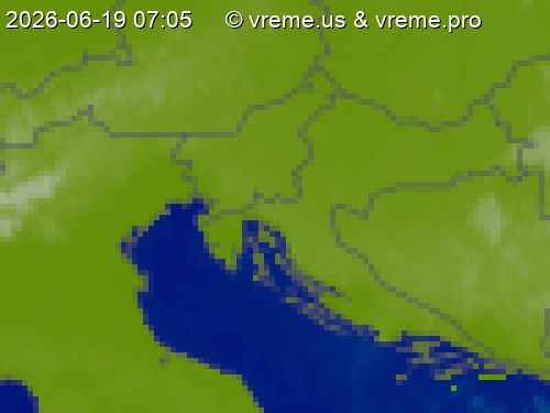 Oblačnost Slovenija