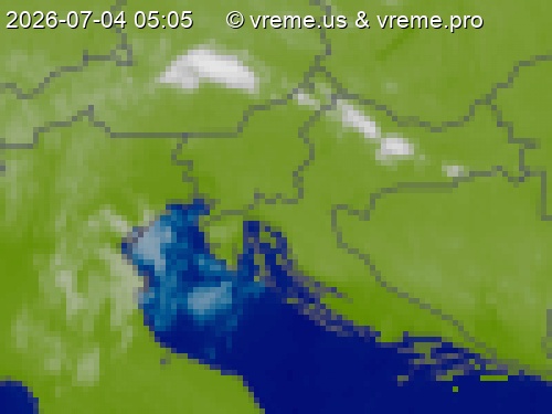 Oblačnost Slovenija