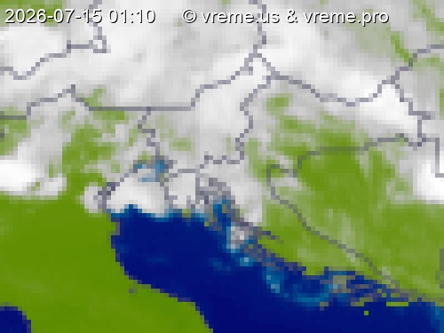 Oblačnost Slovenija