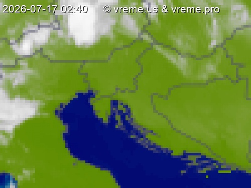 Oblačnost Slovenija