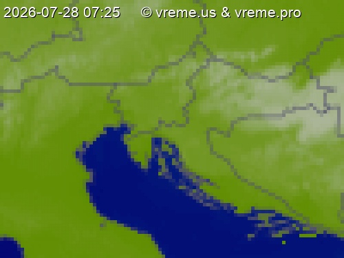 Oblačnost Slovenija