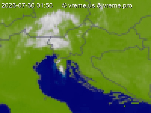 Oblačnost Slovenija