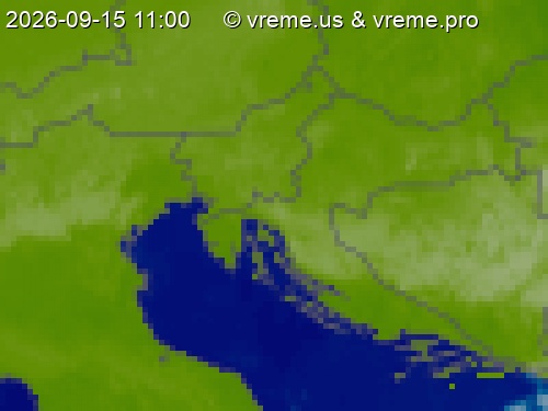 Oblačnost Slovenija