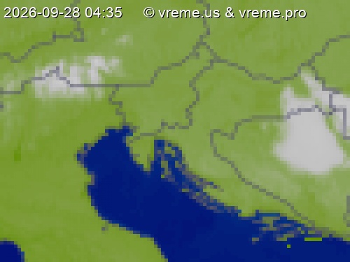Oblačnost Slovenija