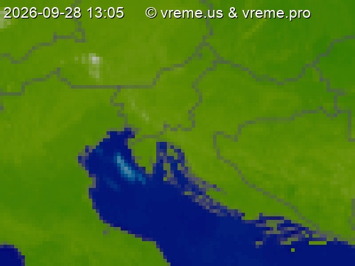 Oblačnost Slovenija