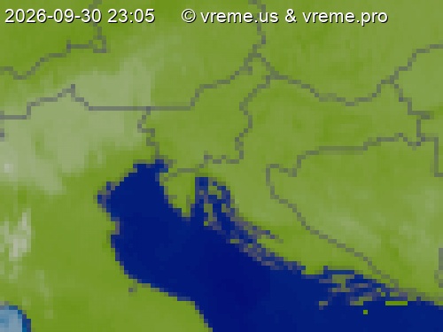 Oblačnost Slovenija
