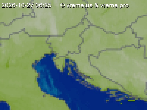 Oblačnost Slovenija