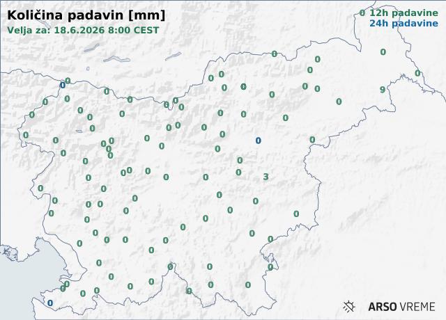 Količina padavin